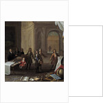 A Lesson being given to the Young Louis XV by Anonymous