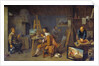 Painter's Studio by David III Ryckaert