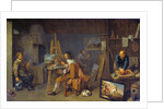 Painter's Studio by David III Ryckaert