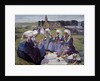 Women of Plougastel at the Pardon of Sainte-Anne-La-Palud by Charles Cottet
