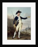 Portrait of the citizen Nau-Deville in uniform of the National Guard by Jean francois Bellier