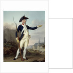 Portrait of the citizen Nau-Deville in uniform of the National Guard by Jean francois Bellier