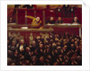 Jean Jaures speaking at the Tribune of the Chamber of Deputies by Jean Veber