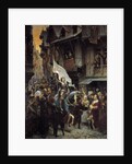 The Entrance of Joan of Arc into Orleans by Jean Jacques Scherrer