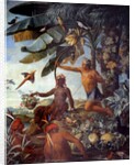 The Indian hunter and fisherman by Francois Desportes