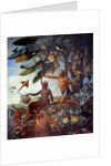 The Indian hunter and fisherman by Francois Desportes