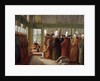 Reception of a French ambassador by the Great Vizir in Constantinople by Antoine de Favray