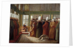 Reception of a French ambassador by the Great Vizir in Constantinople by Antoine de Favray