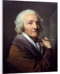 Self portrait as an old man by Jean-Baptiste Greuze