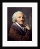 Self portrait as an old man by Jean-Baptiste Greuze