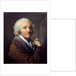 Self portrait as an old man by Jean-Baptiste Greuze