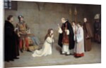 The last communion of Joan of Arc by Charles Henri Michel