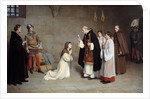 The last communion of Joan of Arc by Charles Henri Michel