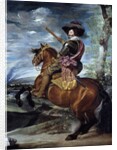 Gaspar de Guzman, Count-Duke of Olivares, on Horseback by Diego Velazquez