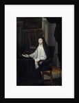 Portrait of Queen Mariana of Austria as a widow by Juan Carreno De Miranda