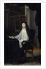 Portrait of Queen Mariana of Austria as a widow by Juan Carreno De Miranda