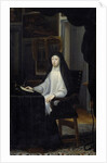 Portrait of Queen Mariana of Austria as a widow by Juan Carreno De Miranda