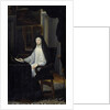 Portrait of Queen Mariana of Austria as a widow by Juan Carreno De Miranda