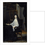 Portrait of Queen Mariana of Austria as a widow by Juan Carreno De Miranda