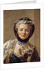 Portrait of Madame Drouais by Francois Hubert Drouais