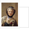 Portrait of Madame Drouais by Francois Hubert Drouais