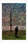 Man and Tower by Anonymous