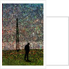 Man and Tower by Anonymous