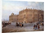 View of the Winter Palace in Saint Petersburg in 1843 by Vasily Sodovnikof