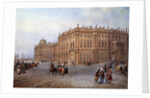 View of the Winter Palace in Saint Petersburg in 1843 by Vasily Sodovnikof