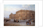 View of the Winter Palace in Saint Petersburg in 1843 by Vasily Sodovnikof