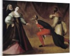 Scene from Italian comedy by Anonymous
