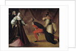 Scene from Italian comedy by Anonymous