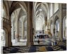 Interior of Antwerp cathedral by Peeter Neefs the Elder