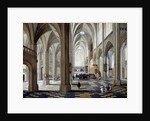 Interior of Antwerp cathedral by Peeter Neefs the Elder