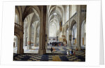 Interior of Antwerp cathedral by Peeter Neefs the Elder