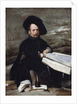 Portrait of the jester Diego de Acedo by Diego Velazquez