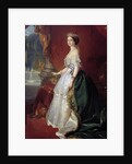 Portrait of Empress Eugenie in court dress by Anonymous