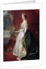Portrait of Empress Eugenie in court dress by Anonymous