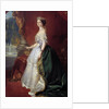 Portrait of Empress Eugenie in court dress by Anonymous