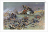 Death of Commandant Berbegier at the battle of Saint-Privat by Edouard Detaille