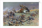 Death of Commandant Berbegier at the battle of Saint-Privat by Edouard Detaille