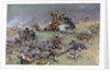 Death of Commandant Berbegier at the battle of Saint-Privat by Edouard Detaille