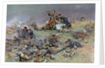 Death of Commandant Berbegier at the battle of Saint-Privat by Edouard Detaille