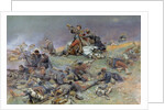 Death of Commandant Berbegier at the battle of Saint-Privat by Edouard Detaille