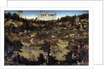 Hunt in honour of Charles Quint at the Hartenfels Castle near Torgau by Lucas Cranach the Elder