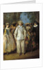 The Actors of the Commedia dell'Arte by Nicolas Lancret