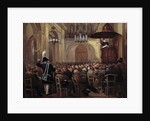 Lacordaire preaching at the Cathedral of Nancy by Anonymous