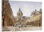 The courtyard of the Old Sorbonne by Emmanuel Lansyer