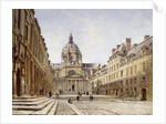 The courtyard of the Old Sorbonne by Emmanuel Lansyer