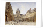 The courtyard of the Old Sorbonne by Emmanuel Lansyer